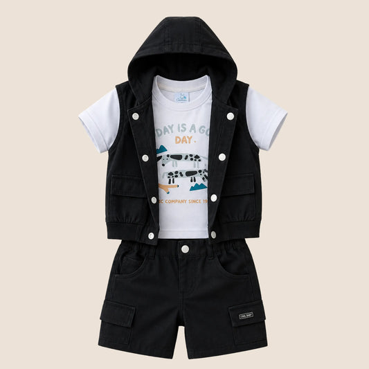 ⭕️ CONJUNTO DOG MCC - CANDY NEGRO