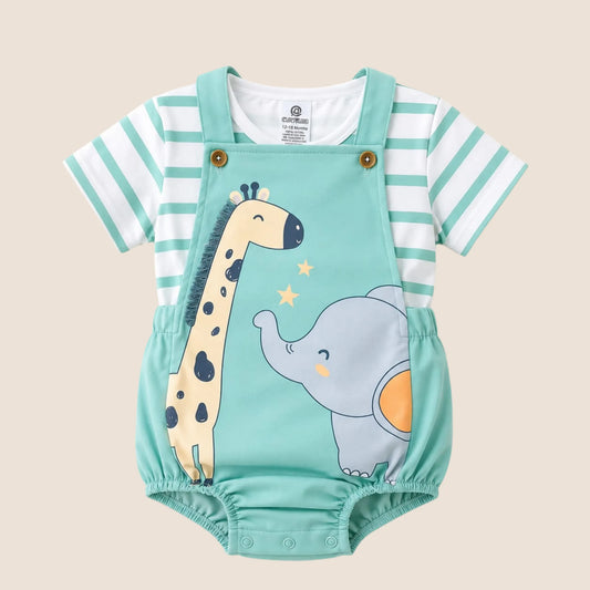 SET ENTERIZO JIRAFA Y ELEFANTE