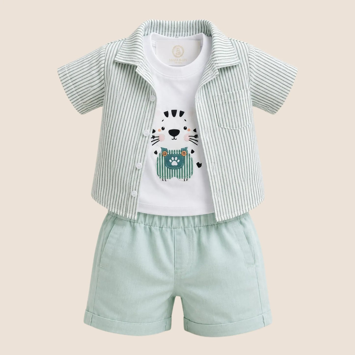 CONJUNTO CEBRITA A RAYAS