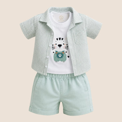CONJUNTO CEBRITA A RAYAS