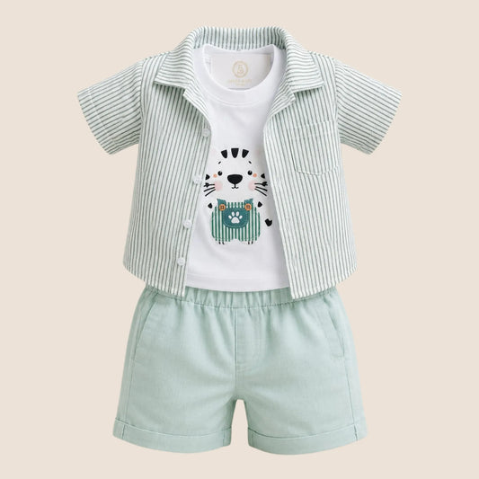 CONJUNTO CEBRITA A RAYAS