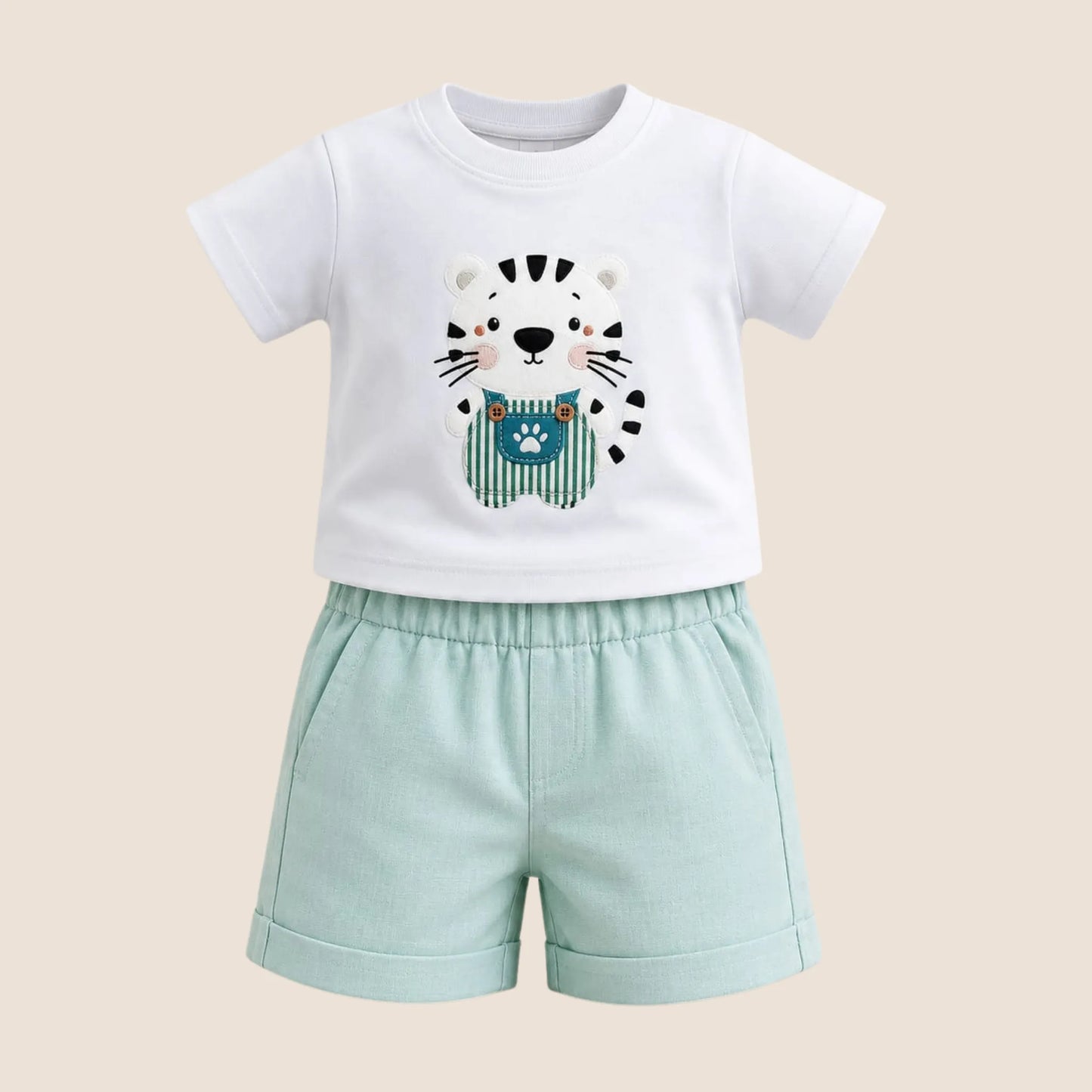 CONJUNTO CEBRITA A RAYAS