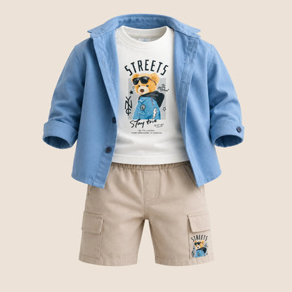 CONJUNTO 3 PIEZA “STREET BEAR”