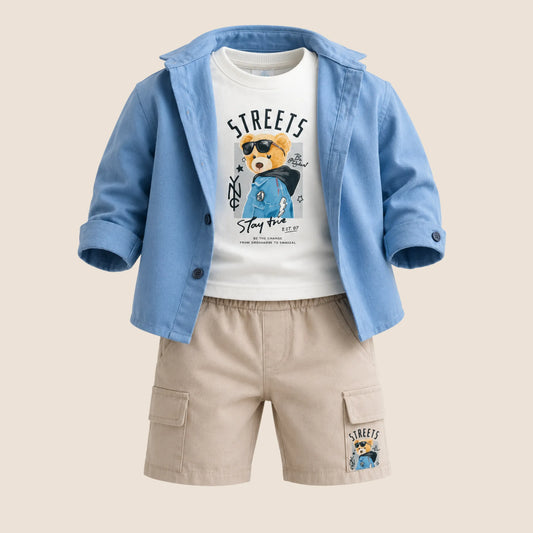 CONJUNTO 3 PIEZA “STREET BEAR”