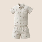 CONJUNTO EN LINO SAFARI