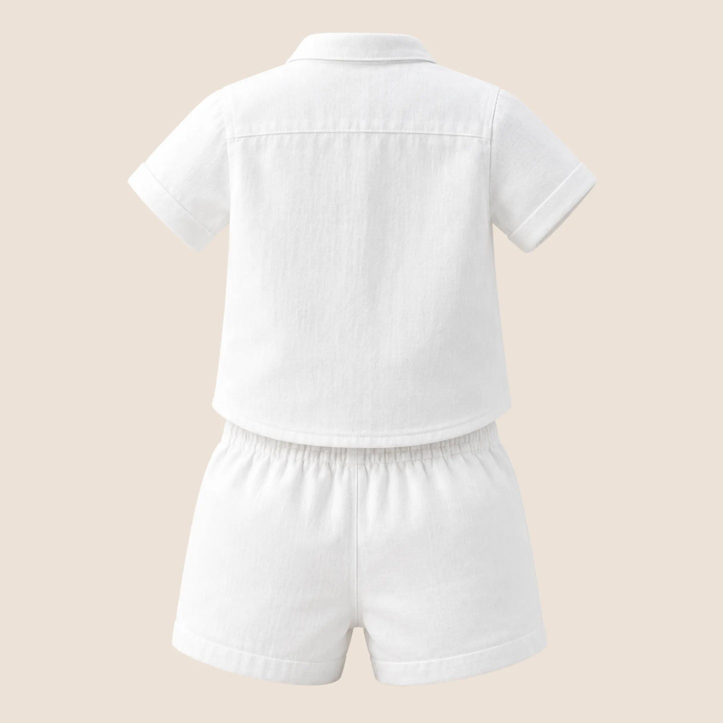 CONJUNTO ELEGANT LINO BLANCO