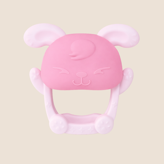 RASCAENCIAS EN SILICONA DISEÑO CONEJITO - ROSADO