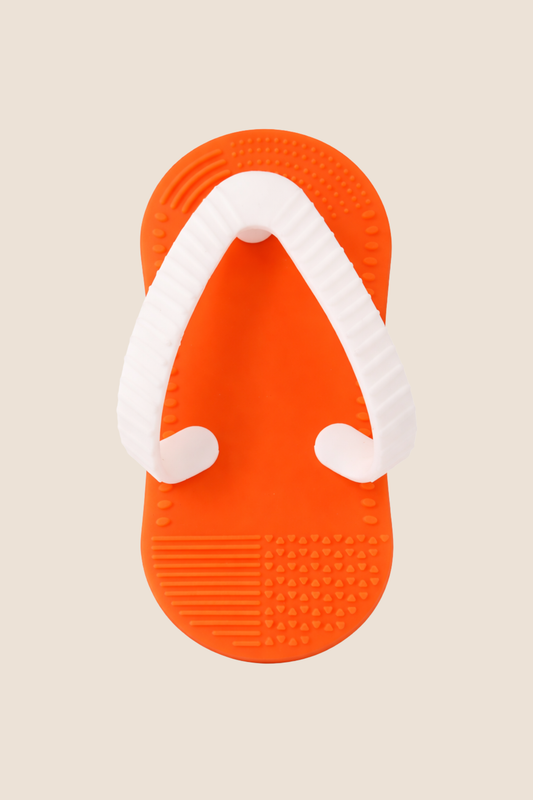 RASCAENCIAS EN SILICONA DISEÑO SANDALIA - NARANJA