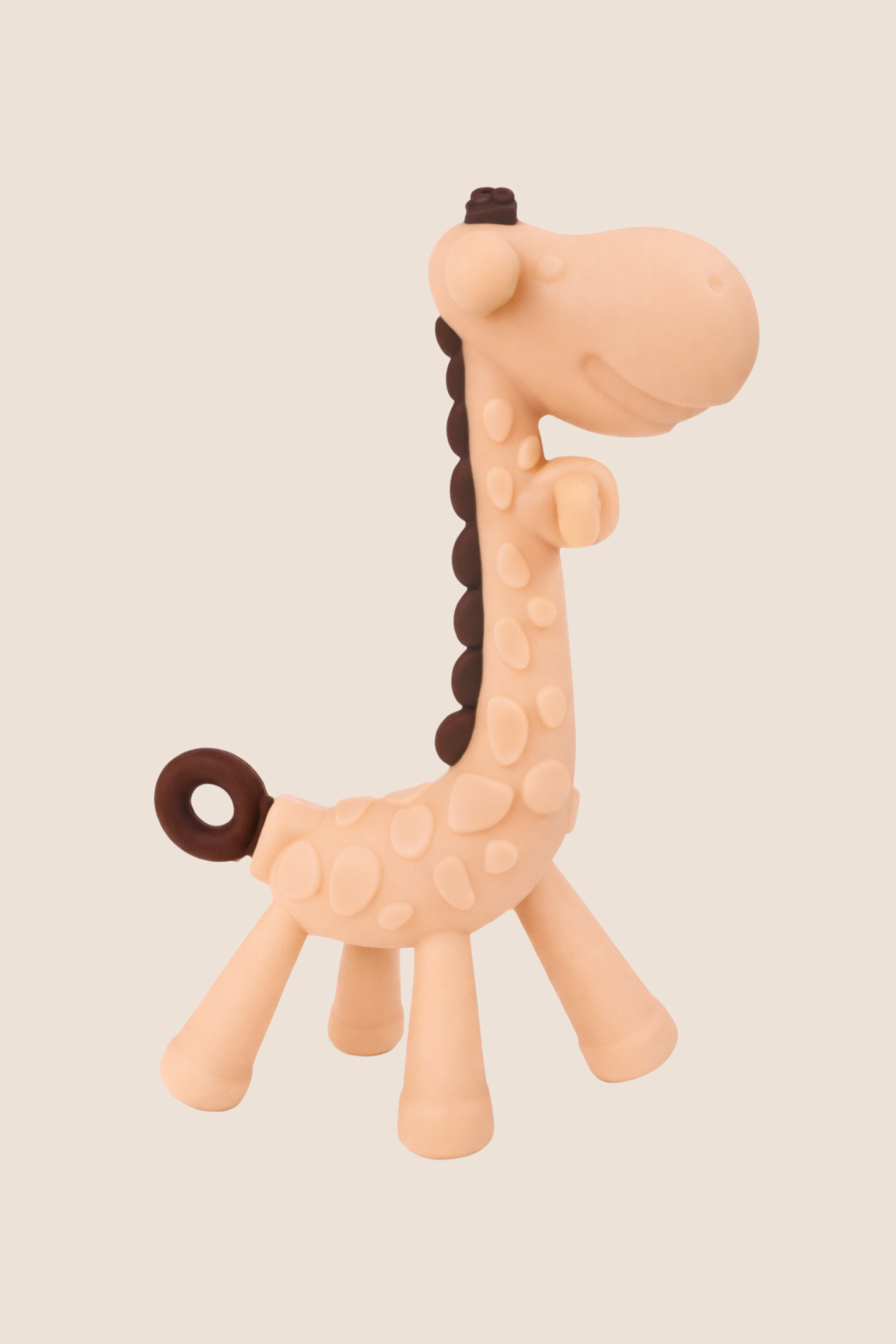 RASCAENCIAS EN SILICONA DISEÑO JIRAFITA - PIEL