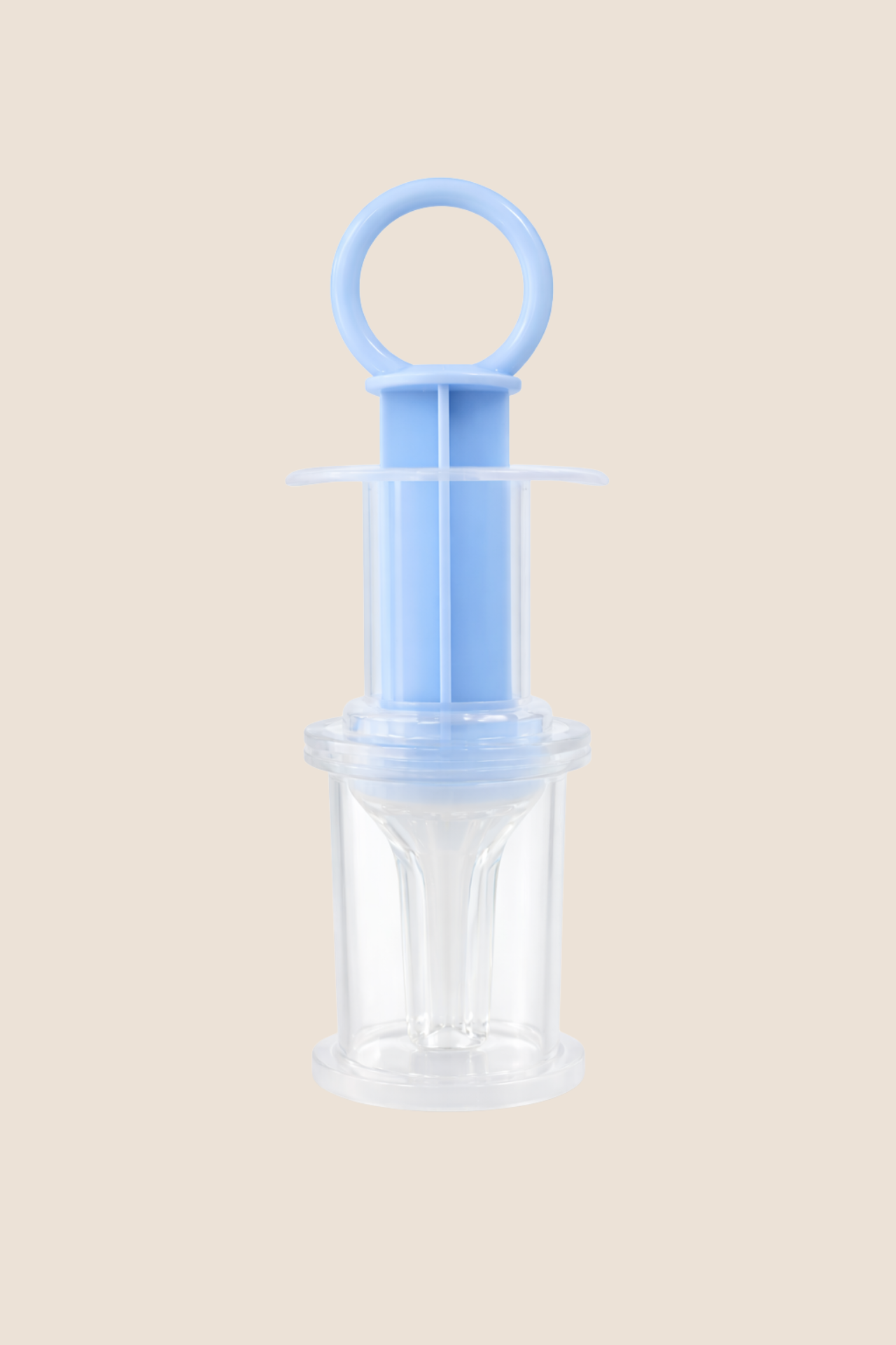 DISPENSADOR DE MEDICINA TIPO CHUPON - AZUL CLARO
