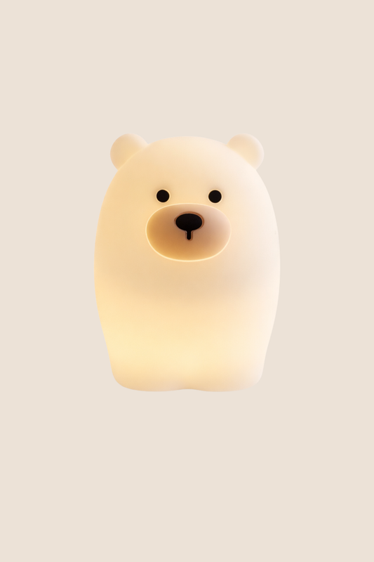 LAMPARA NOCTURNA EN SILICONA - DISEÑO OSO
