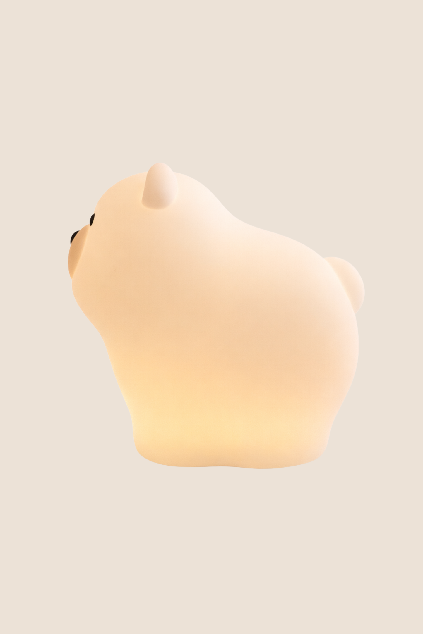 LAMPARA NOCTURNA EN SILICONA - DISEÑO OSO