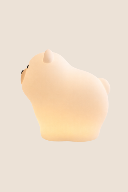 LAMPARA NOCTURNA EN SILICONA - DISEÑO OSO