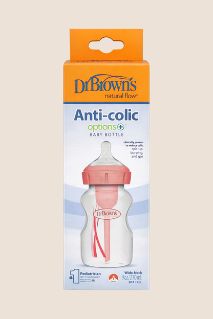 TETERO DR. BROWN’S OPTION+ - BOCA ANCHA - 270ML / 9oZ