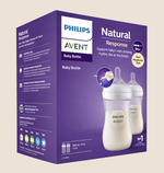 SET TETEROS PHILIPS AVENT NATURAL X2 RESPONSE 9 Oz