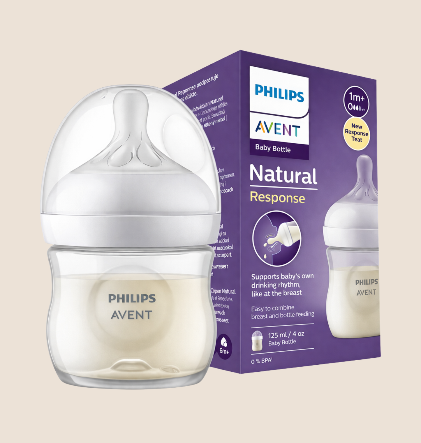 TETEROS PHILIPS AVENT 4OZ