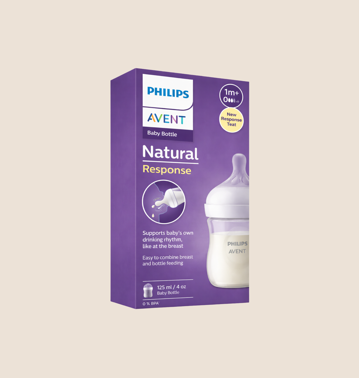 TETEROS PHILIPS AVENT 4OZ
