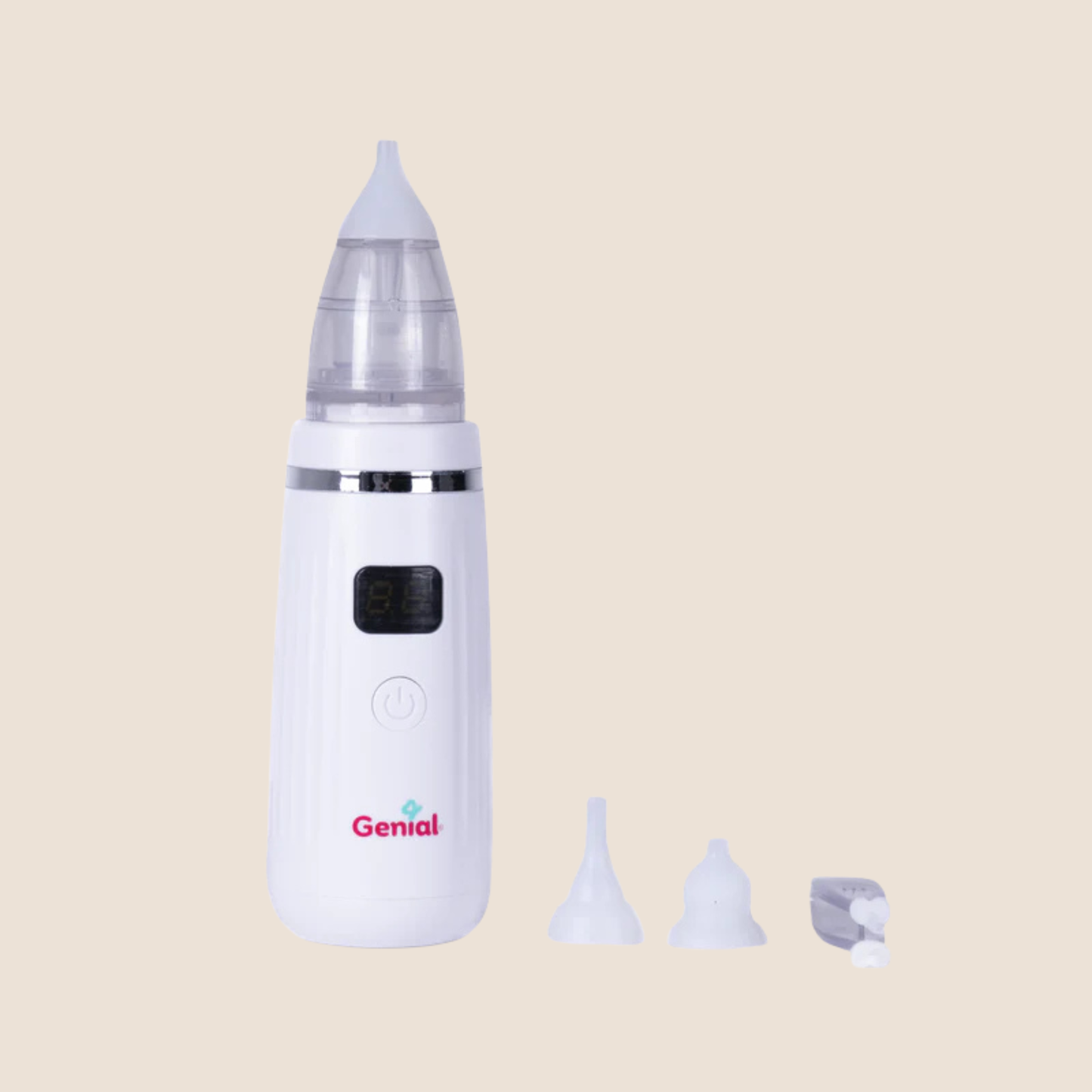 ASPIRADOR NASAL ELECTRICO GENIAL CON 3 NIVELES DE SUCCION
