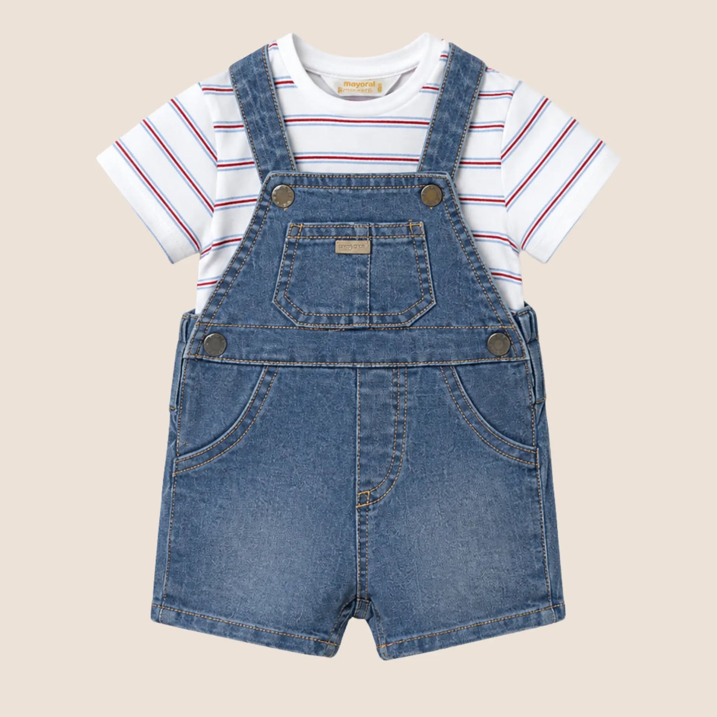 CONJUNTO PETO Y CAMISA RECIEN NACIDO