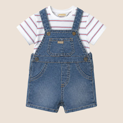 CONJUNTO PETO Y CAMISA RECIEN NACIDO