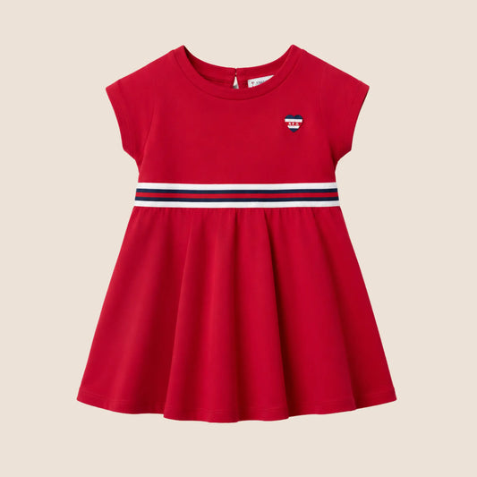 VESTIDO CON DETALLE A CONTRASTE BEBE MAYORAL