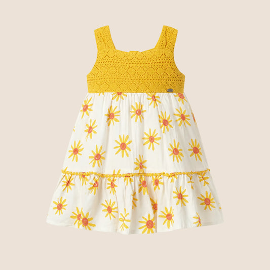 VESTIDO COMBINADO BEBE MAYORAL