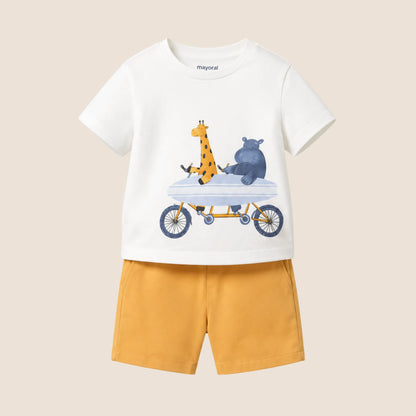 CONJUNTO PUNTO PANTALON Y CAMISA SURF BEBE MAYORAL