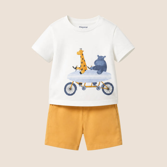 CONJUNTO PUNTO PANTALON Y CAMISA SURF BEBE MAYORAL