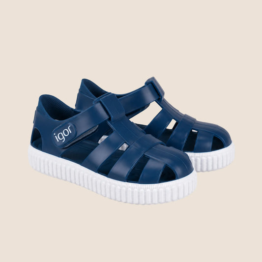 SANDALIAS IGOR - COLOR AZUL MARINO