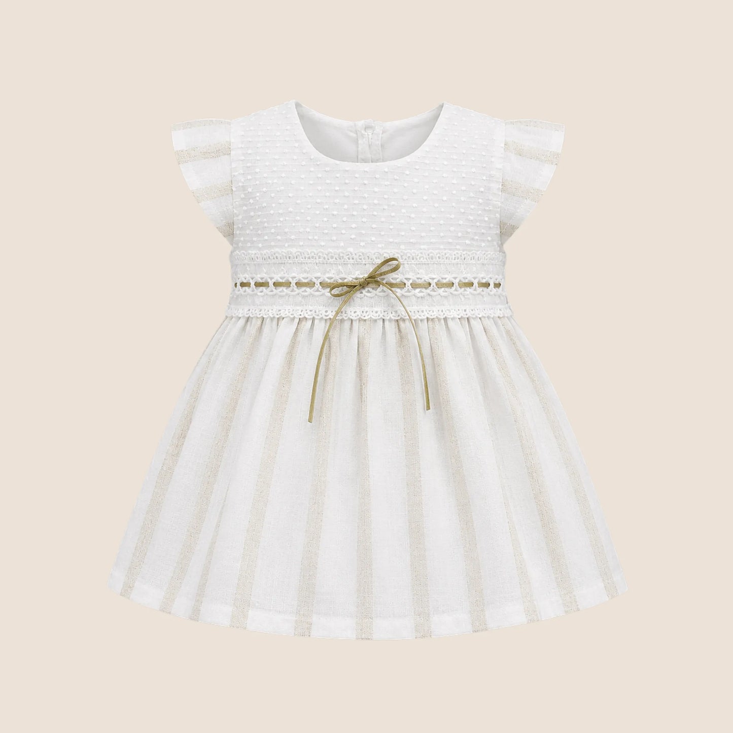 VESTIDO DETALLES DORADOS