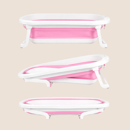 BAÑERA PLEGABLE EN COMBO-ROSA