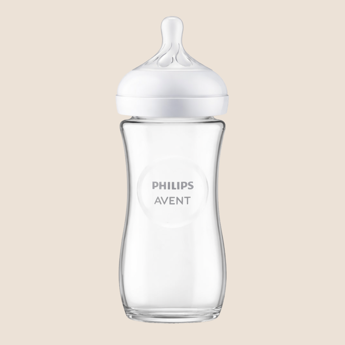 TETERO VIDRIO - PHILIPS AVENT NATURAL RESPONSE - 240ML (8 OZ)