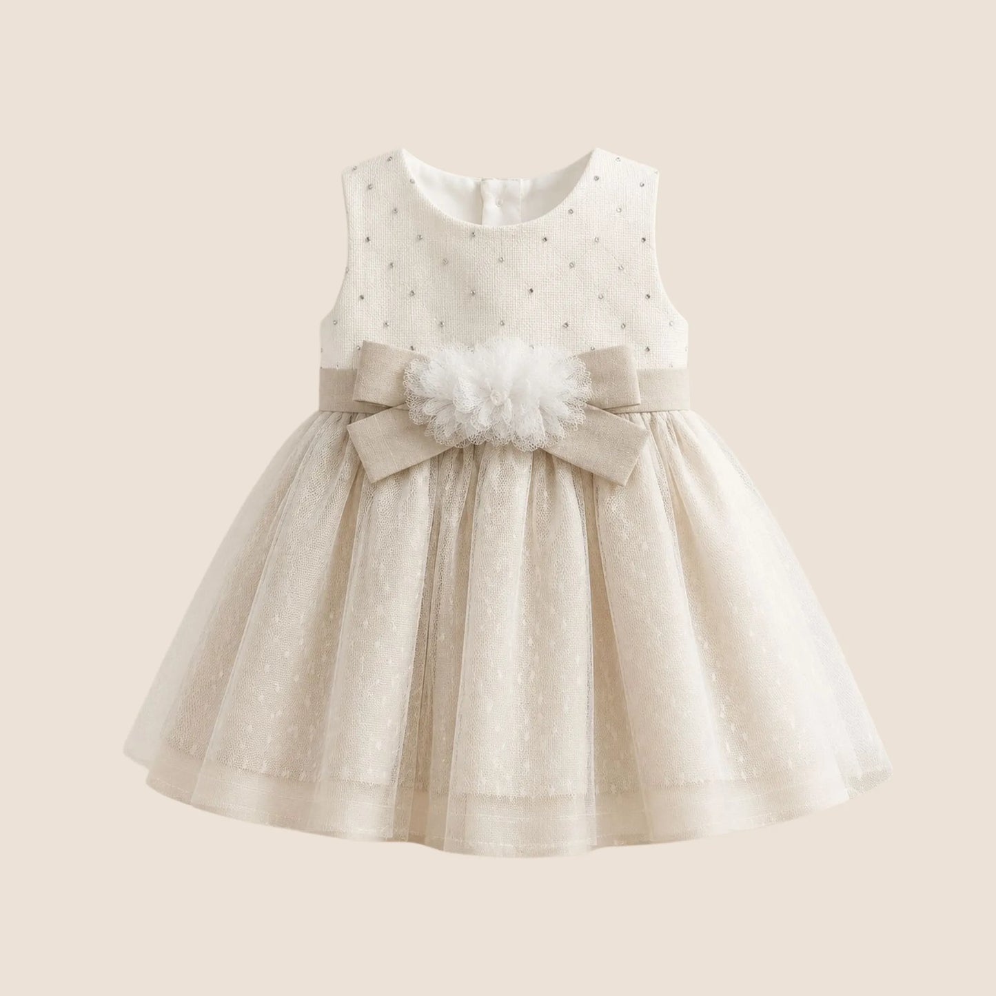 VESTIDO MOÑO - BEBE FELIZ