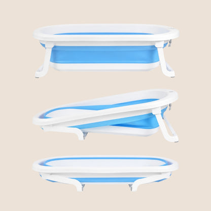 BAÑERA PLEGABLE EN COMBO-AZUL