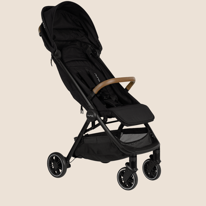 COCHE DE BEBÉ NUNA TRVL™ NEXT - DISEÑO COMPACTO Y LIGERO Y PREMIUM - COLOR CAVIAR