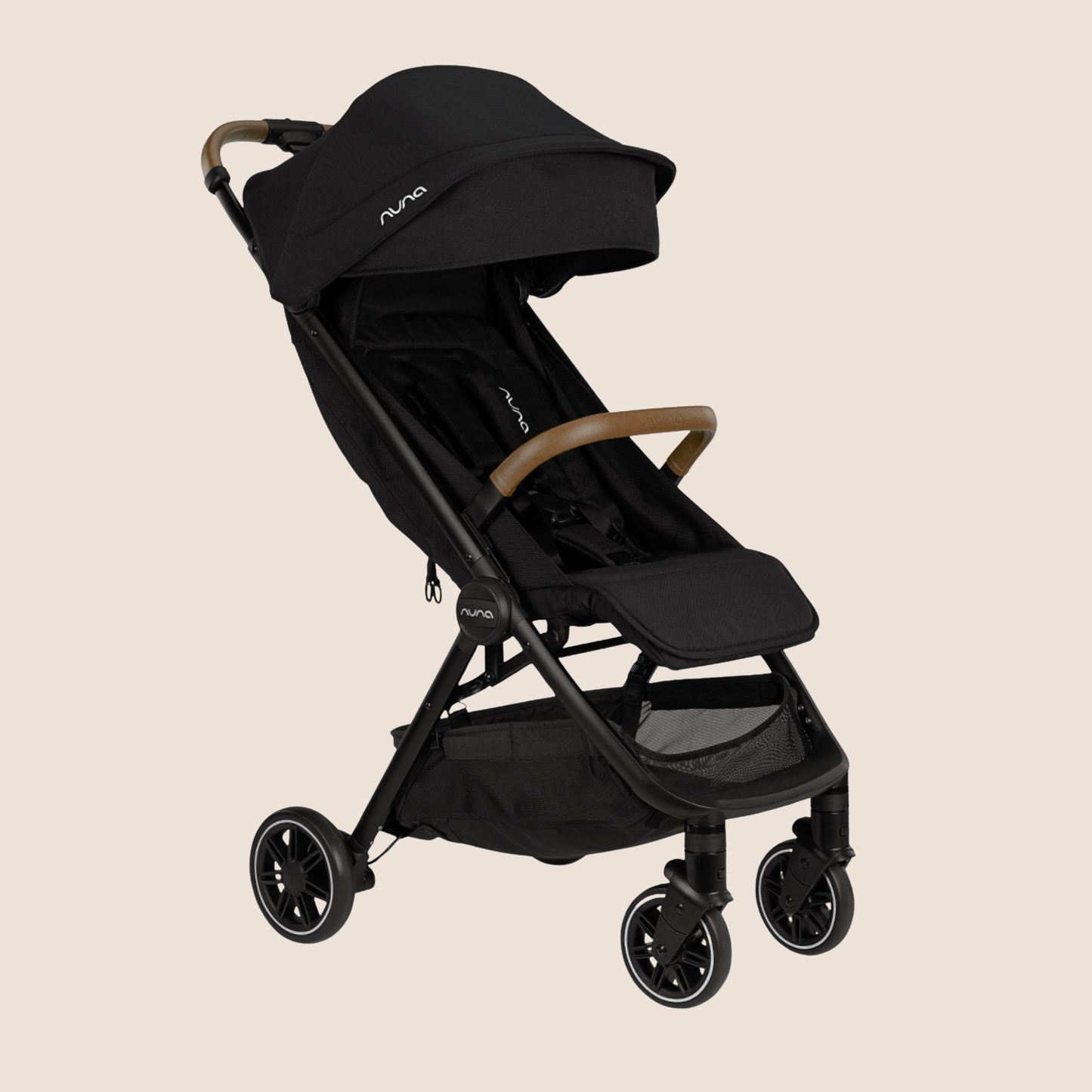 COCHE DE BEBÉ NUNA TRVL™ NEXT - DISEÑO COMPACTO Y LIGERO Y PREMIUM - COLOR CAVIAR