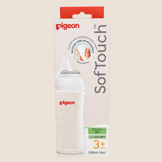 BIBERON PIGEON SoftTouch™ - DISEÑO PREMIUM - 8 OZ