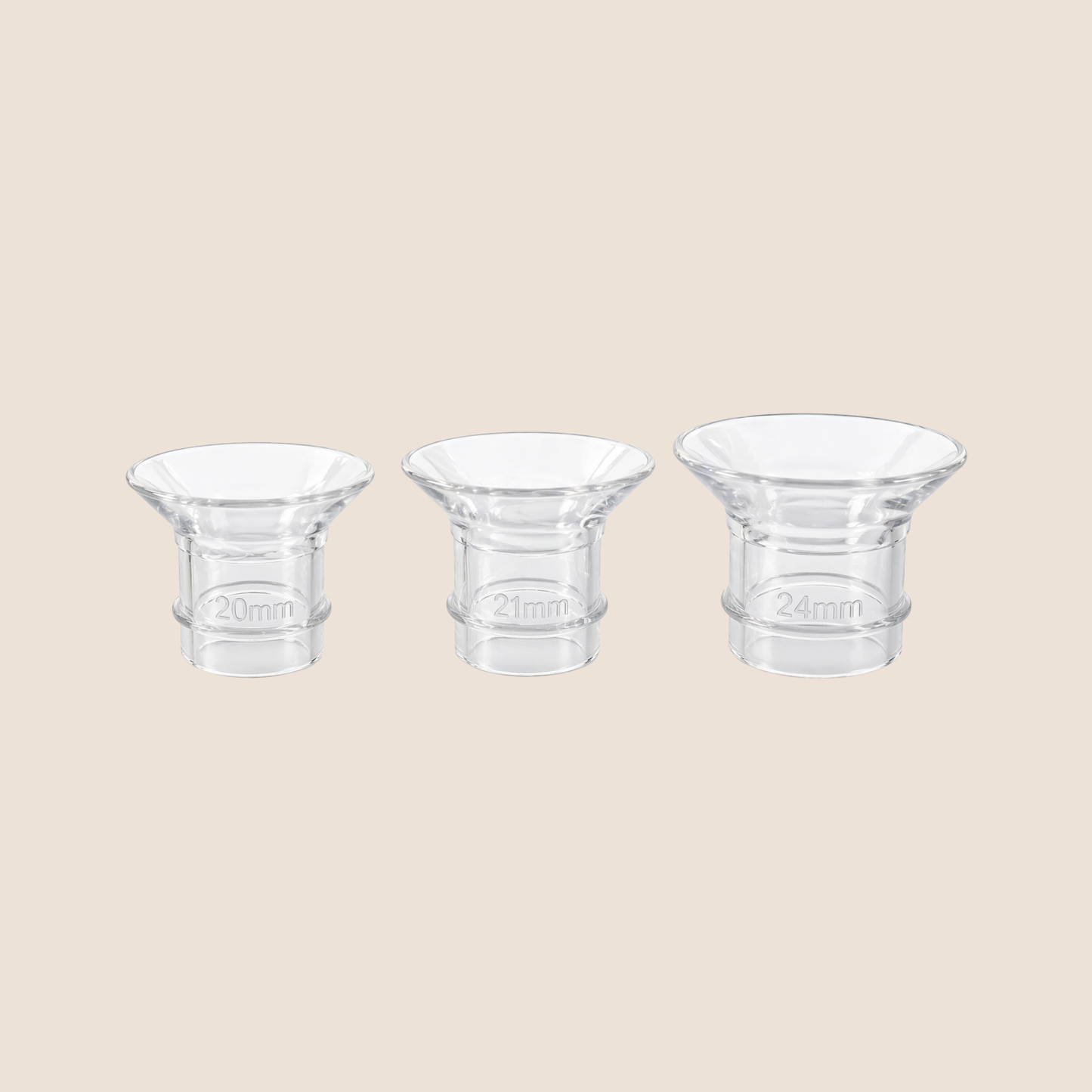 BRIDAS DE AJUSTE / INSERTO DE SILICONA PARA EXTRACTORES DE LECHE
