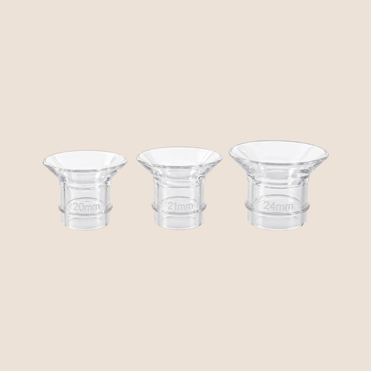 BRIDAS DE AJUSTE / INSERTO DE SILICONA PARA EXTRACTORES DE LECHE