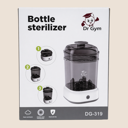 ESTERILIZADOR DE TETEROS ELECTRICO A VAPOR - DR GYM DG-319