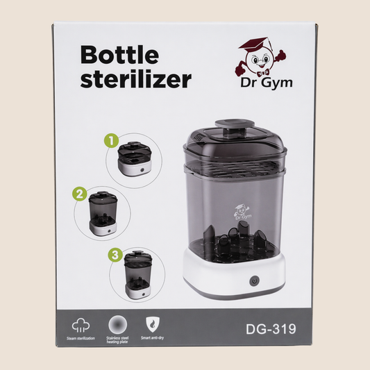 ESTERILIZADOR DE TETEROS ELECTRICO A VAPOR - DR GYM DG-319