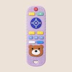 RASCAENCIAS EN SILICONA DISEÑO CONTROL REMOTO - OSITO - MORADO