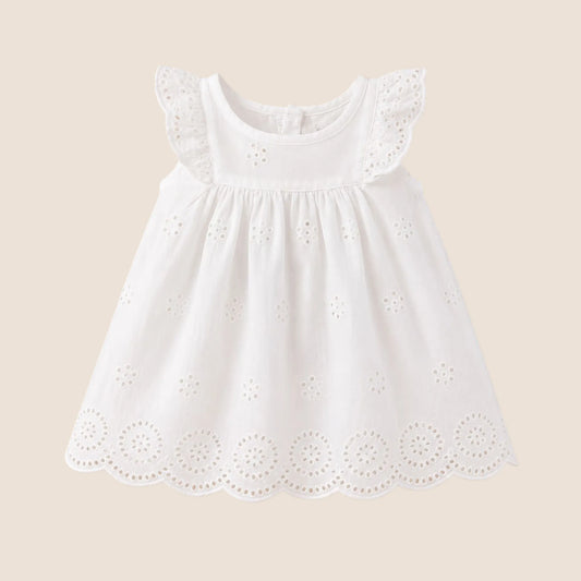 VESTIDO OJALILLO- LOSAN