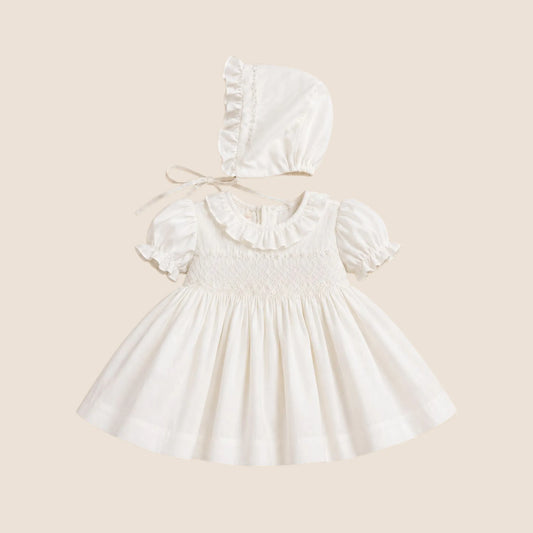 VESTIDO CEREMONIA- BORDINO BORDADO