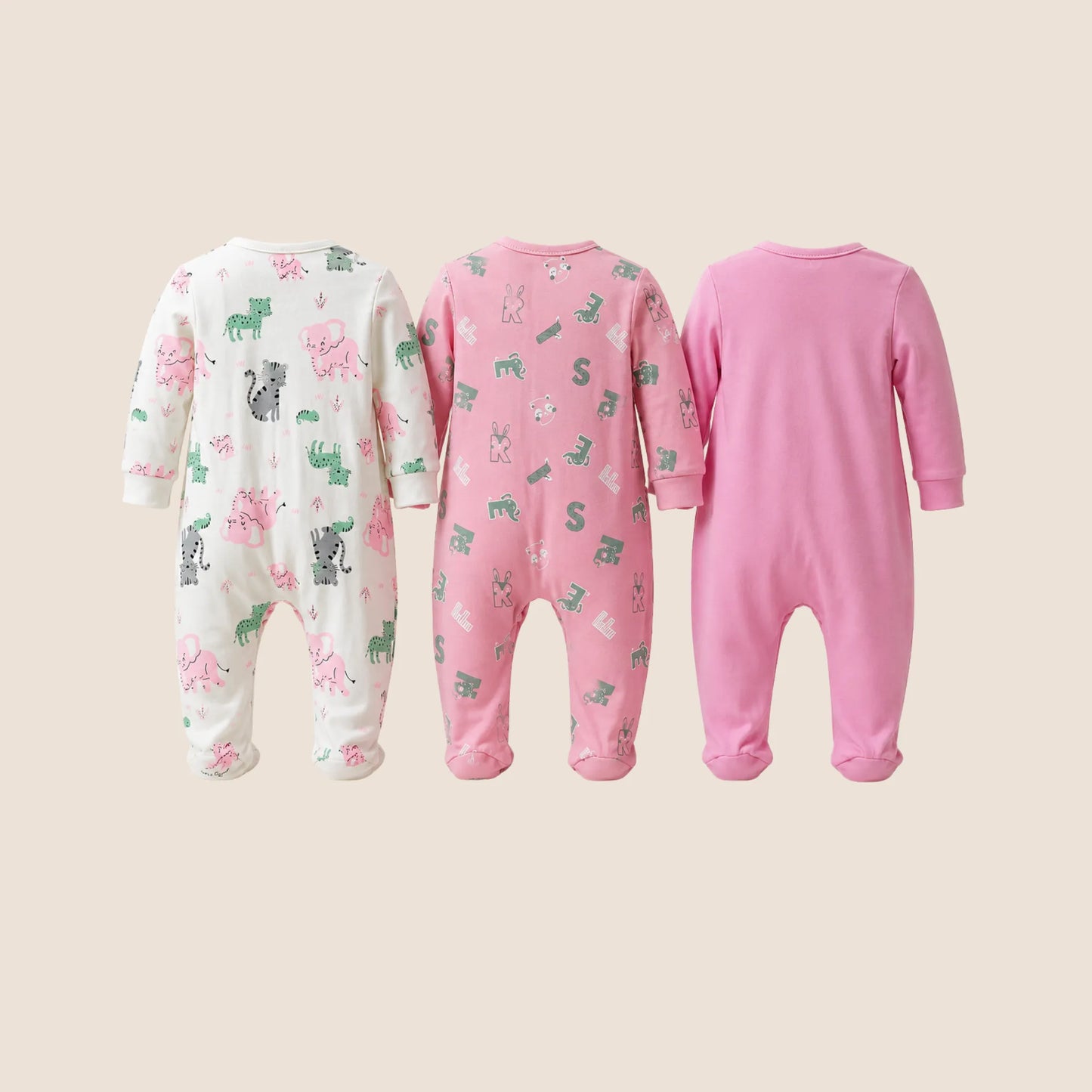SET X3 PIJAMAS-CHOCOMIEL-ROSAS