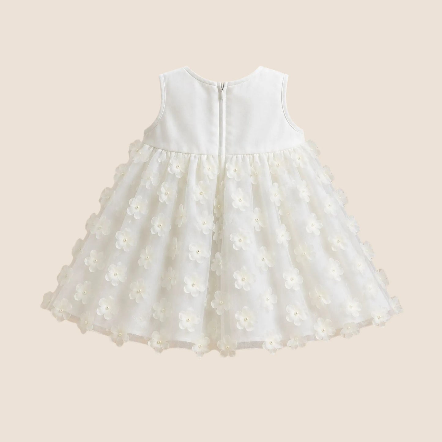 VESTIDO TULL FLORES- BORDINO