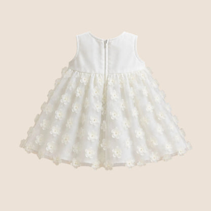 VESTIDO TULL FLORES- BORDINO