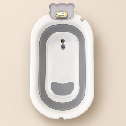 Bañera Plegable para Bebé con Termómetro Digital