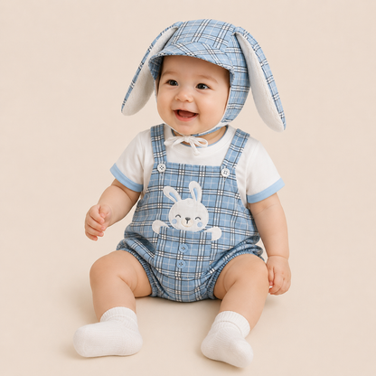 ⭕️ CONJUNTO CONEJO CON GORRO