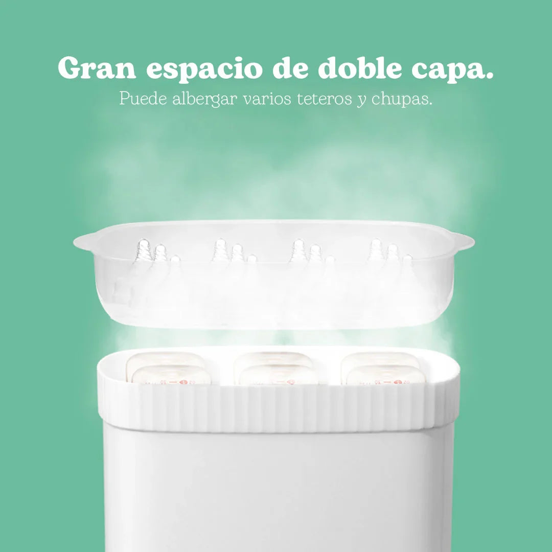 ESTERILIZADOR Y SECADOR A VAPOR PARA TETEROS - PUPI
